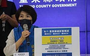 台東＋3足跡曝 饒慶鈴籲雙北返鄉者「不論有無症狀」盡速快篩