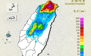 台大測站累積雨量逾347毫米！氣象局：雨勢晚間才會趨緩