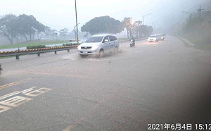 因豪雨新鶯堤外道路段管制　請新北民眾提早配合改道