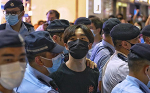 封維園難禁港人上街悼六四  港警拘捕6人