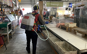 全台中107處公有市場大清消  可上環保局消毒地圖查詢行程