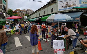 端午節前週末 強力稽查市場人流管控成效