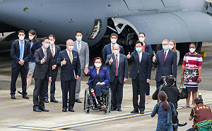 接力捐疫苗 林飛帆：台灣有事美日協防體系成型