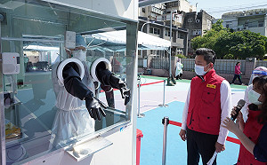 竹市推動5000元防疫慰問金 林智堅盼找出潛在感染者