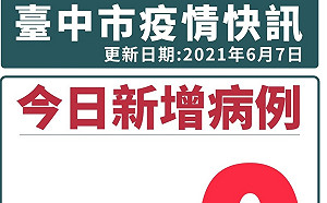 台中20天來首次零確診 盧秀燕：端午不返鄉 守護我故鄉