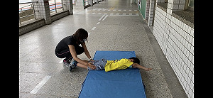 慈文國小小一生成唯一到校學童 暖師照顧樂當線上示範小老師