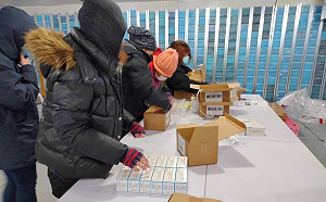 曝光－20℃莫德納封緘 蘇貞昌籲：減少群聚勿增加防疫人員負擔