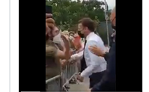 政界聲援馬克宏！不分左右 譴責打耳光暴力攻擊