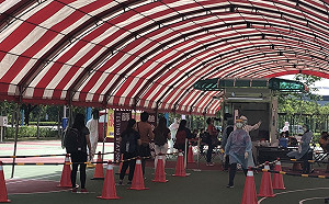 高市加開臨海、大發快篩站 6/18前完成全園區移工篩檢