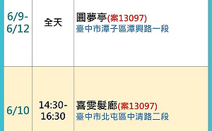台中新增1確診！停業卡拉OK女主人染疫 足跡公布包括髮廊