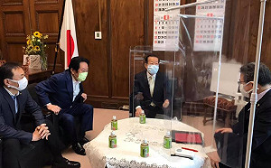 第一例！日參議員全場支持台灣入WHA  謝長廷赴參議院感謝