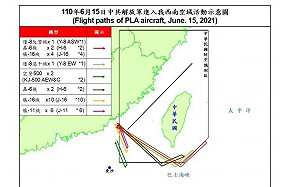反嗆G7峰會聯合公報？ 一天內6機型28架次共機擾台