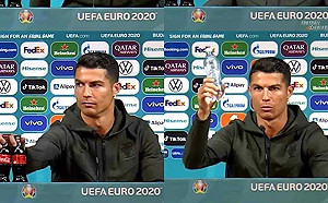 避免C羅效應重演！歐國盃官方禁止球員移動贊助商飲料