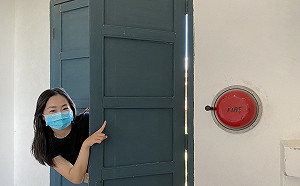 從夯劇《火神的眼淚》看古蹟　火災警報器要用搖的！？