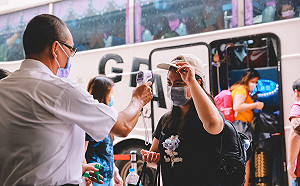 高雄大型企業完成移工宿舍降載分艙分流防疫措施