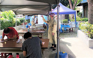 「五八林」防堵疫情！市場攤商快篩 民眾買菜更安心