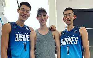 林書豪祝豪弟生日快樂　黑人搶許願：同隊打球