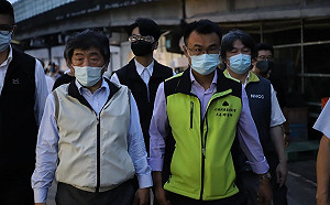 北農爆54確診！陳時中、陳吉仲、王必勝清晨前往視察  指示雙北四大批發市場全面PCR
