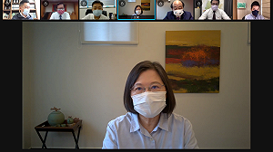 談北農群聚事件 蔡英文：在防疫上拜託各縣市全力以赴