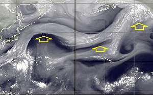 鄭明典分享「一萬公里」壯觀水氣帶影像！網友驚呼：像條水龍
