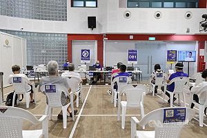 拚8月全民接種率66% 新加坡打疫苗比排隊買珍奶還快