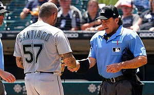 MLB/出現了!大聯盟第一位使用外部物質被趕出場投手