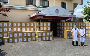 王輝生「感謝日本捐疫苗」募口罩回贈 謝長廷：日本媒體很喜歡報導