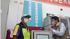 屏東枋山2村打完疫苗!潘孟安籲不能鬆懈 3554人PCR檢測有好消息