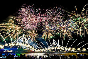 因三級警戒延長到7/12 澎湖花火節19年來首度停辦