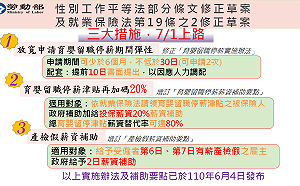 一圖看懂政院通過的「友善生養環境政策」 3項措施今起上路