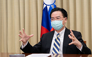 法媒專訪外長吳釗燮 政府將為守護台灣民主自由奮戰