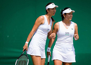 網球／詹家姊妹演出大逆轉！首度晉級溫網8強