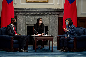 蔡英文接見海地大使 感謝海地總統聯合國發言挺台