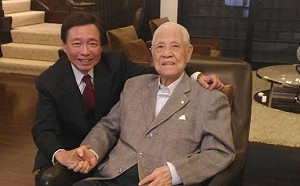 旅台日醫以李登輝真跡呼籲  要「真實自然」回饋日對台情誼