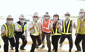 桃園第3航廈3次流標 蘇貞昌：要錢給錢 追加預算2百億元