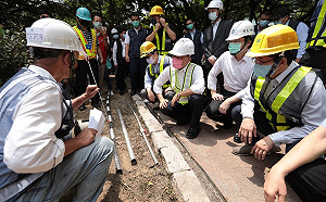 節省2.2座水庫蓄水量！台水斥資15億汰換基隆地區漏水管線