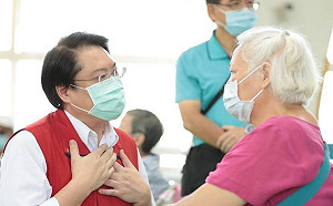 林右昌：今起連續3天施打 預估基隆疫苗施打率可達25%