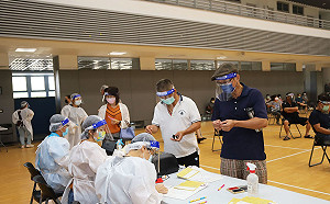 第7波開打！造福上班族 嘉義縣設夜間疫苗接種站