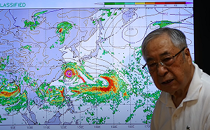 (影)烟花颱風今凌晨生成!李富城:週五最接近台灣  可能變強颱