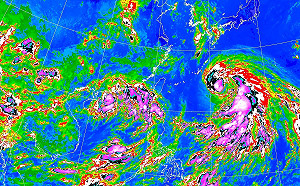 雙颱共舞!7號颱風「查帕卡」生成   預測路徑出爐