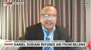 索羅門省長來台就醫成功 曝「中國賄賂斷交」他挺台反中立場不變