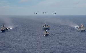 美日多款兩棲、登陸艦艇會聚「東方之盾」曝奪島、登陸企圖