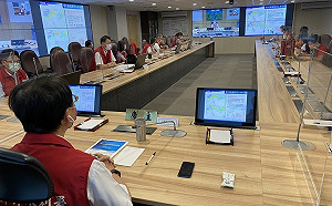 烟花颱風嚴陣以待!水利署:清理溝渠降低淹水風險