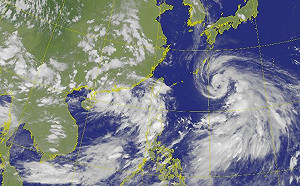 烟花颱風預計明轉中颱!氣象局:22到24日北部山區嚴防豪雨