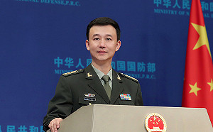 中國國防部發言人吳謙狂妄傻嗆「早晚收了你們」陸委會:嚴厲譴責