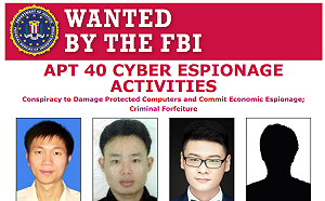 中共網攻12國竊密勒索 美司法部起訴4名中共國安
