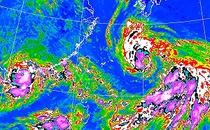 「烟花」預估午後轉中颱!氣象局:最快明晨發布海警