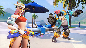 艾西露出蜜大腿!《鬥陣特攻》「夏季運動會」新造型登場