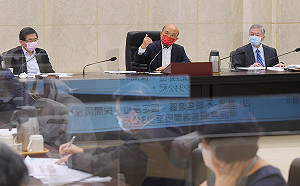 快訊》政院今召開擴大防疫會議 蘇揆:7/27起調降為二級警戒