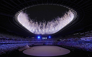 東奧開幕式進行中!疫情下「情同與共」艱鉅展開 台灣將在104順位進場